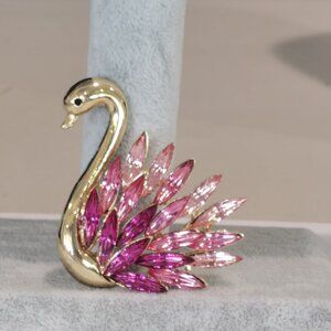 swan brooch